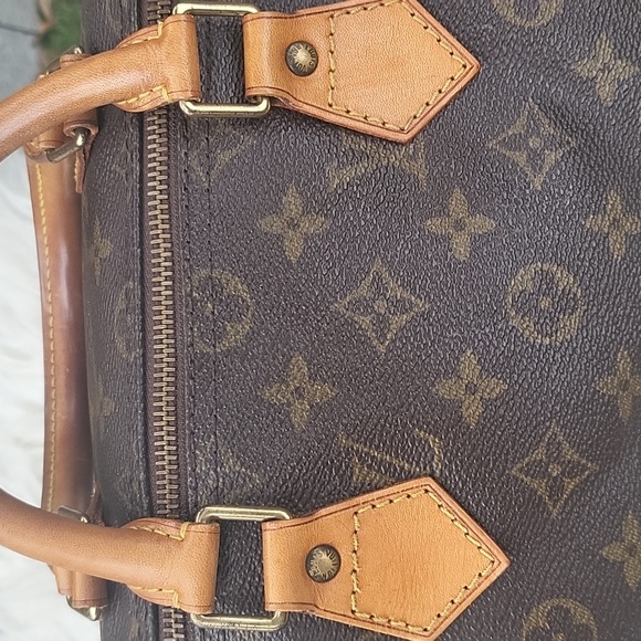 Louis Vuitton Speedy 35 monogram purse authentic Vintage *Host Pick!* - Picture 10 of 17